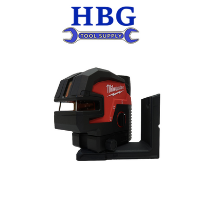 Milwaukee 3624-21 M12 Green Cross Line & 4 Points Laser Kit