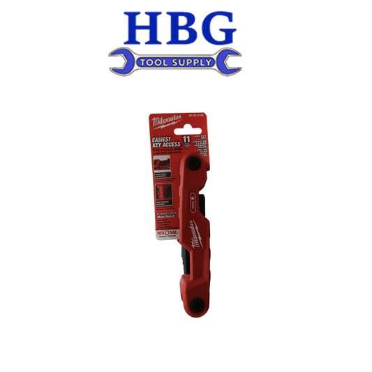 Milwaukee 48-22-2180 11 Key Hex Key Set