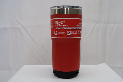 Milwaukee 48-22-8392R 20oz PACKOUT Tumbler (Red)