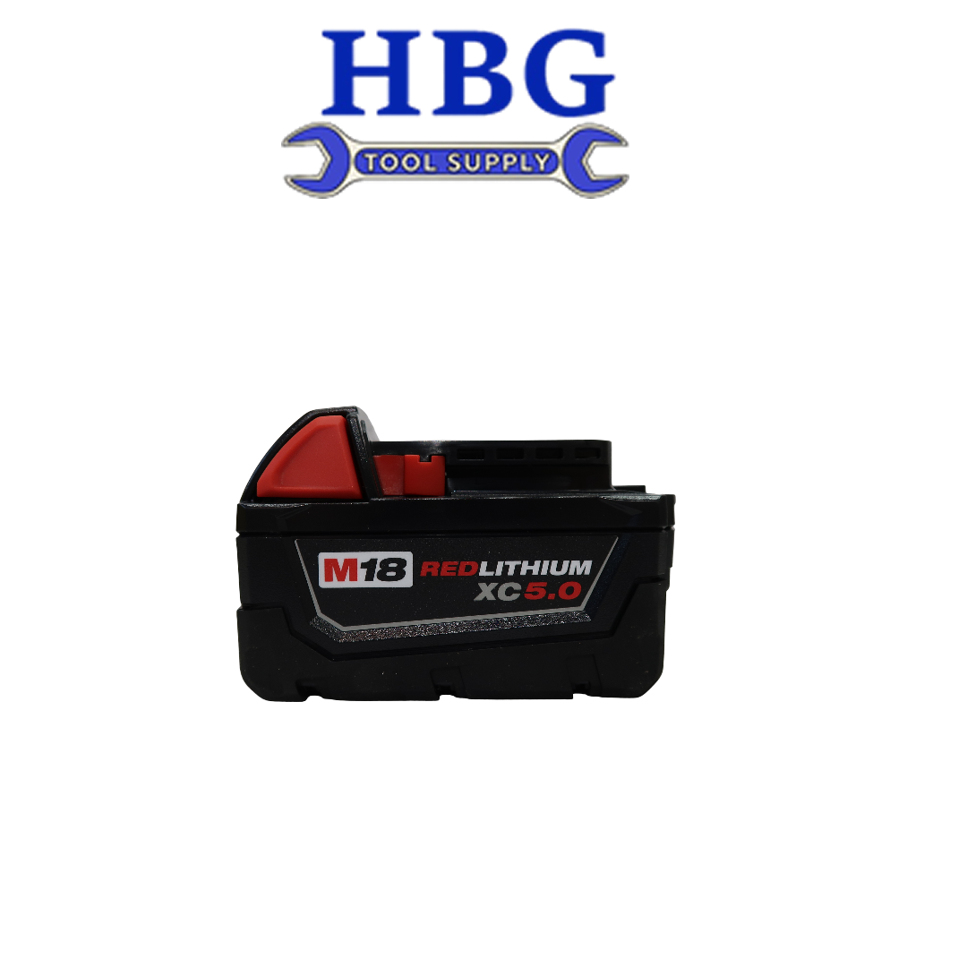 Milwaukee 48-11-1852 M18 5ah Battery (2 Pack)