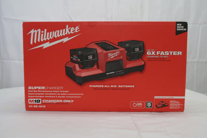 Milwaukee 48-59-1815 M18 SUPERCHARGER Dual-Bay Charger