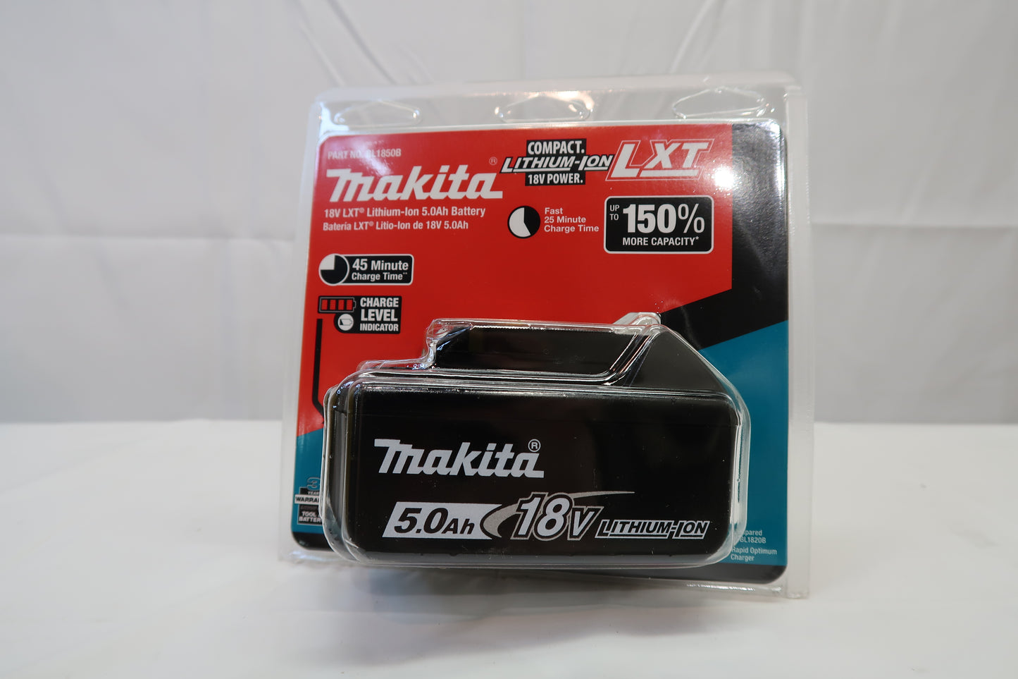 Makita BL1850B 18v LXT 5.0Ah Lithium-Ion Battery