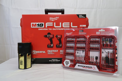 Milwaukee Drill & Impact Starter Kit