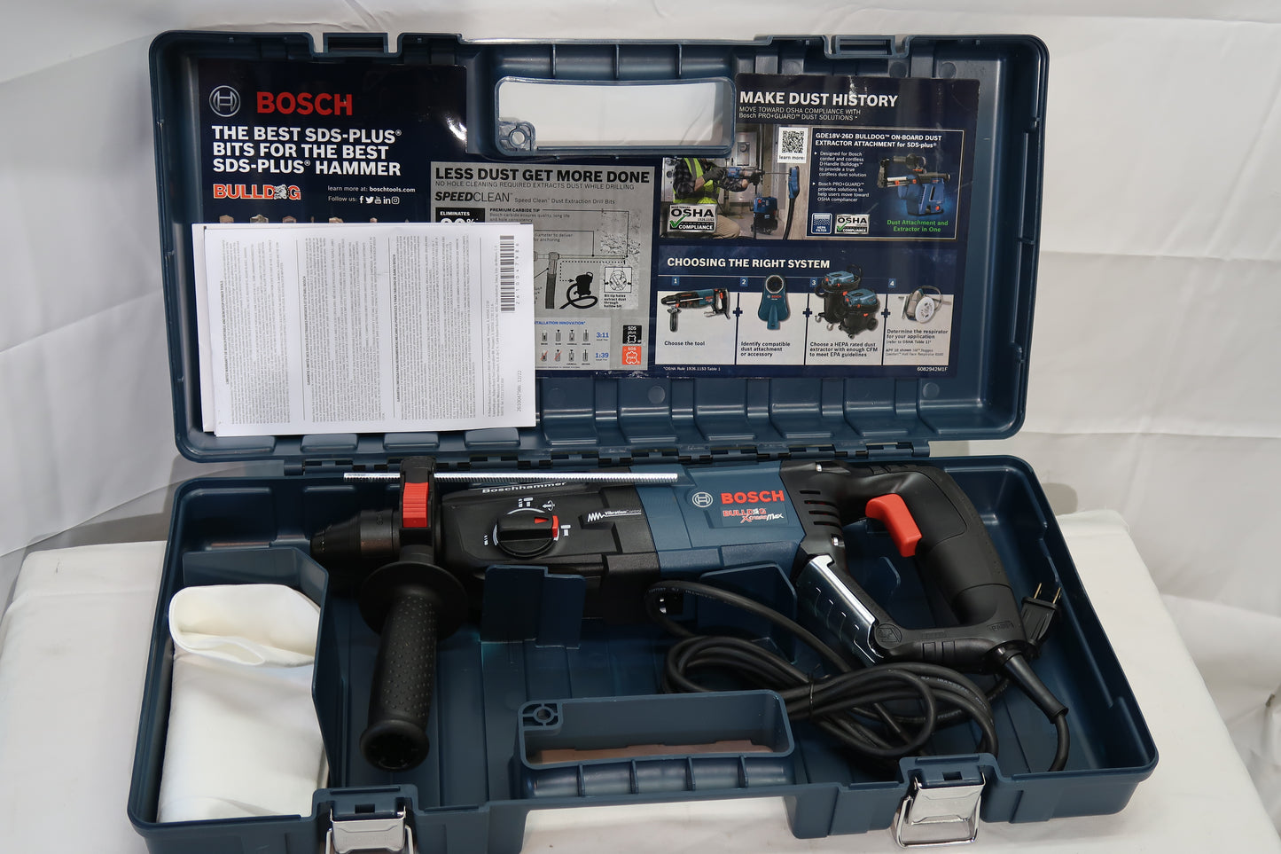 Bosch GBH2-28L Bulldog Xtreme Max 1 1/8" SDS+ Rotary Hammer