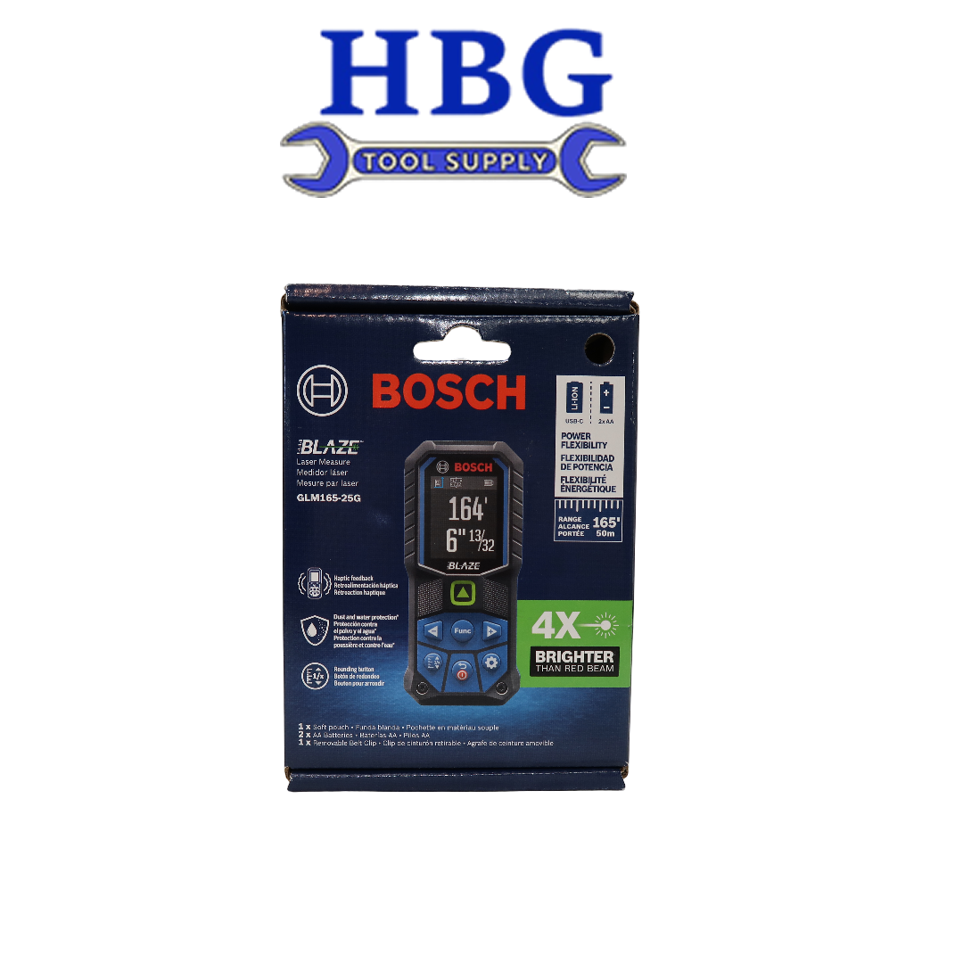 Bosch GLM165-25G Laser Measure