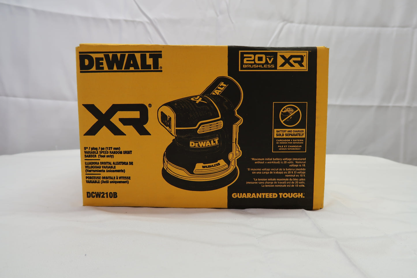 DeWalt DCW210B 20v Cordless Random Orbital Sander (Tool Only)
