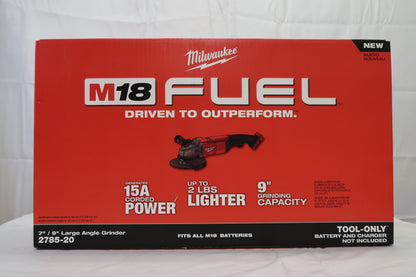 Milwaukee 2785-20 M18 Fuel 7"/9" Large Angle Grinder (Tool Only)