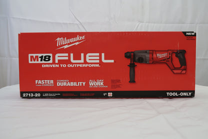 Milwaukee 2713-20 M18 Fuel  1" D-Handle Rotary Hammer (Tool Only)