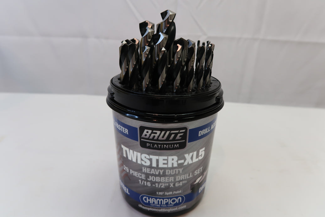Champion XL5 29 Piece Brute Platinum Drill Bit SET