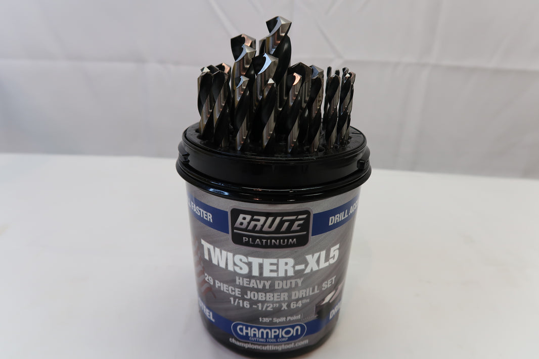 Champion XL5 29 Piece Brute Platinum Drill Bit SET