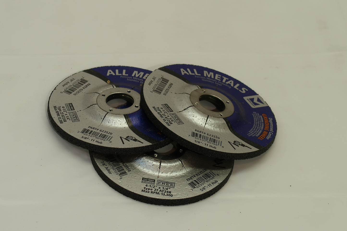 Mercer 623510 4-1/2" x 1/4" Metal Grinding Wheel
