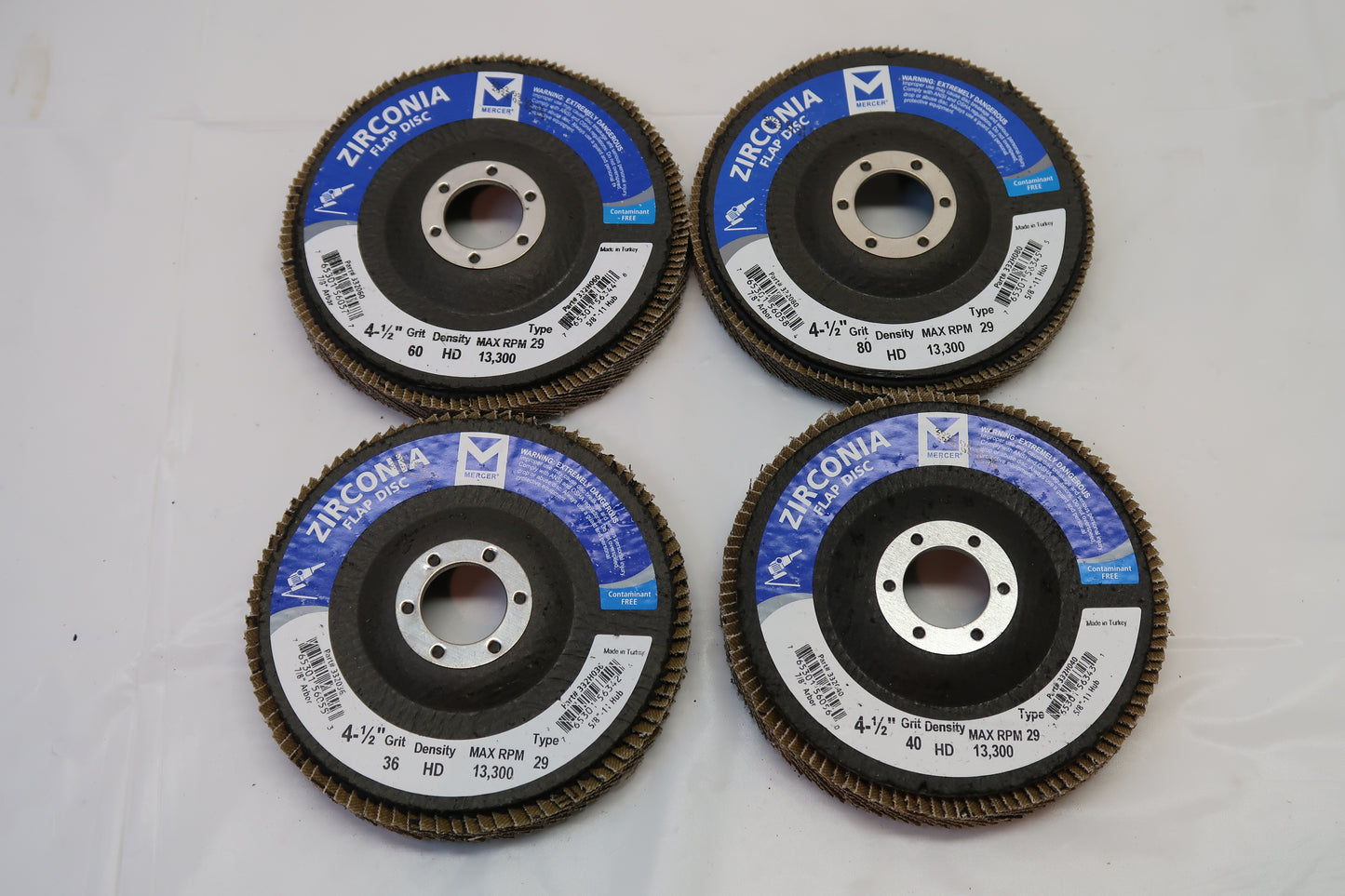 Mercer Zirconia Flap Disk 7/8" Arbor