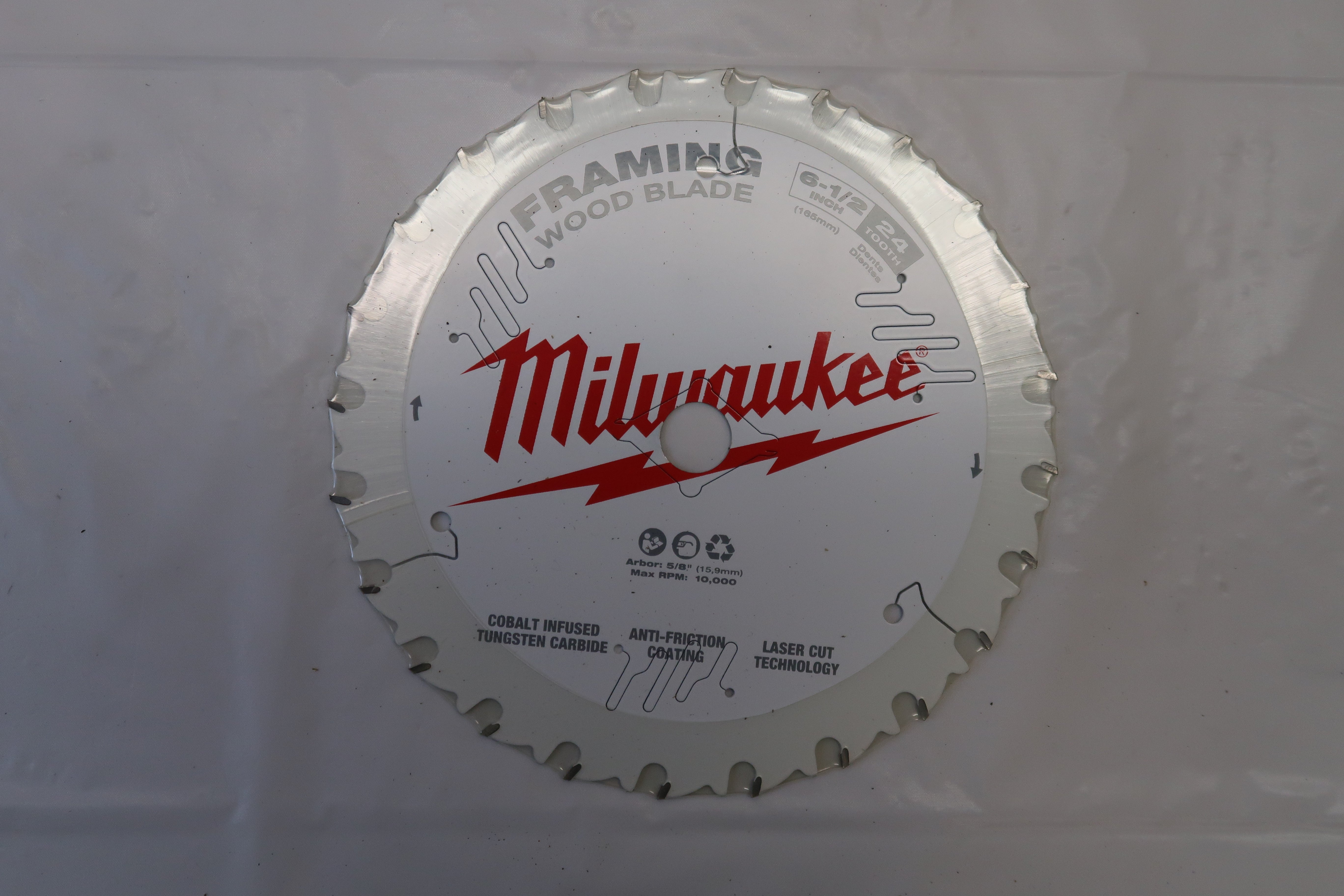 Milwaukee 48-41-0820 6-1/2" Wood Framing Blade (24T)