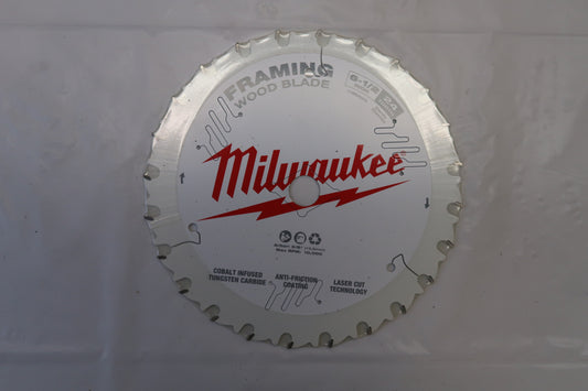 Milwaukee 48-41-0820 6-1/2" Wood Framing Blade (24T)