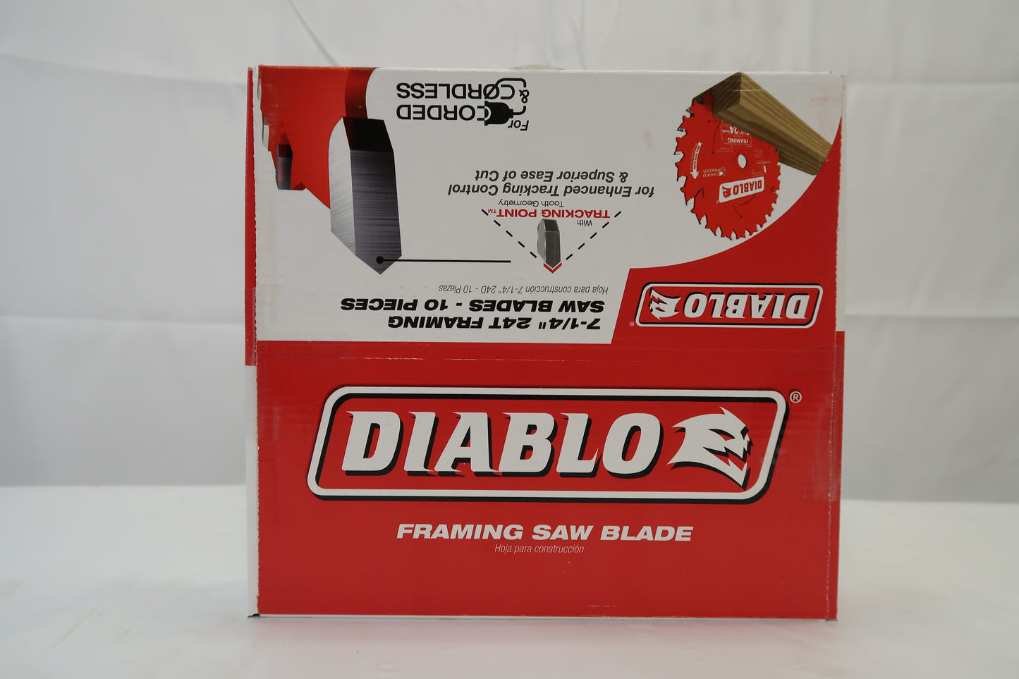 Diablo D0724 7-1/4" Wood Framing Blade (24T)