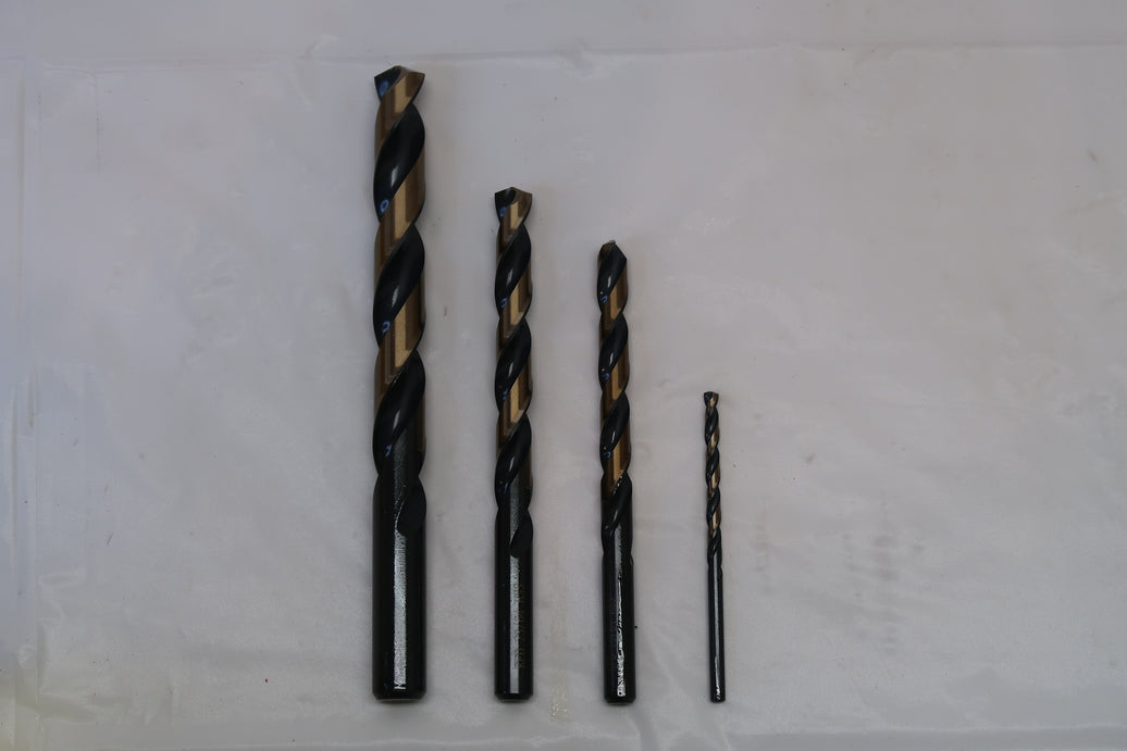 Drill America KFD Black & Gold Split Point Multi-Material Drill Bits (Individuals)