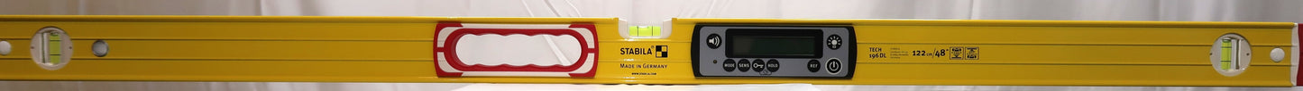 Stabila TECH Level/196 DL 48" Digital Level