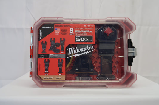 Milwaukee 49-10-9113 9 Piece Multi-Tool Blade Kit