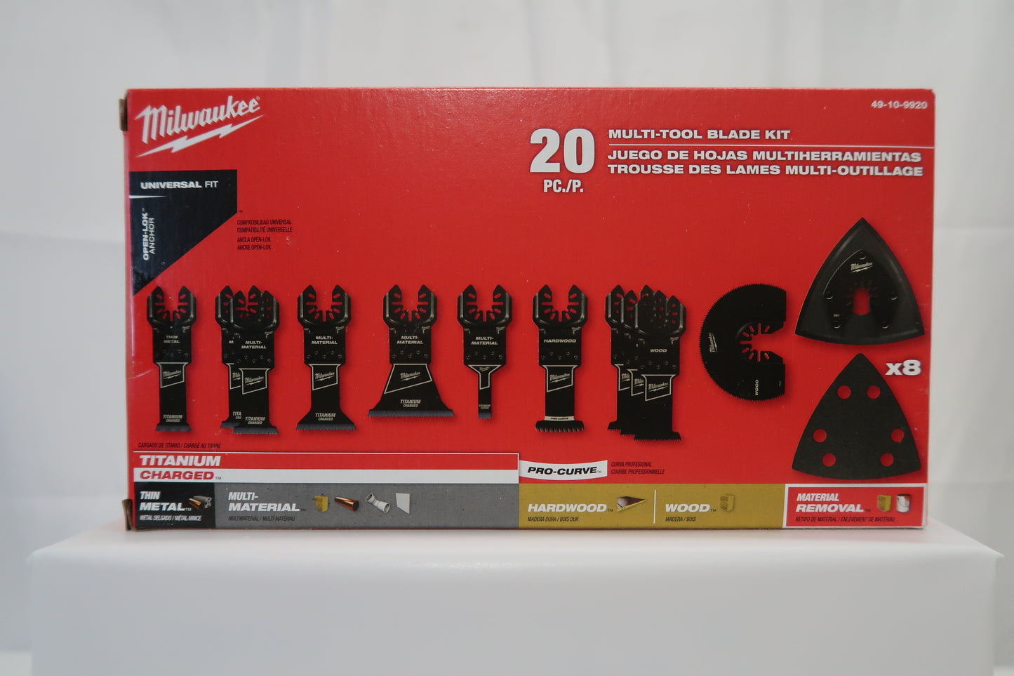 Milwaukee 49-10-9920 20 Piece Multi-Tool Blade Kit