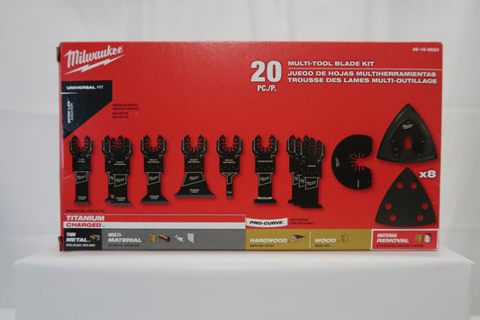 Milwaukee 49-10-9920 20 Piece Multi-Tool Blade Kit
