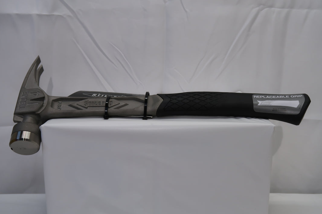 Stiletto TiB14RSC 14oz TiBone Smooth Faced Titanium Framing Hammer