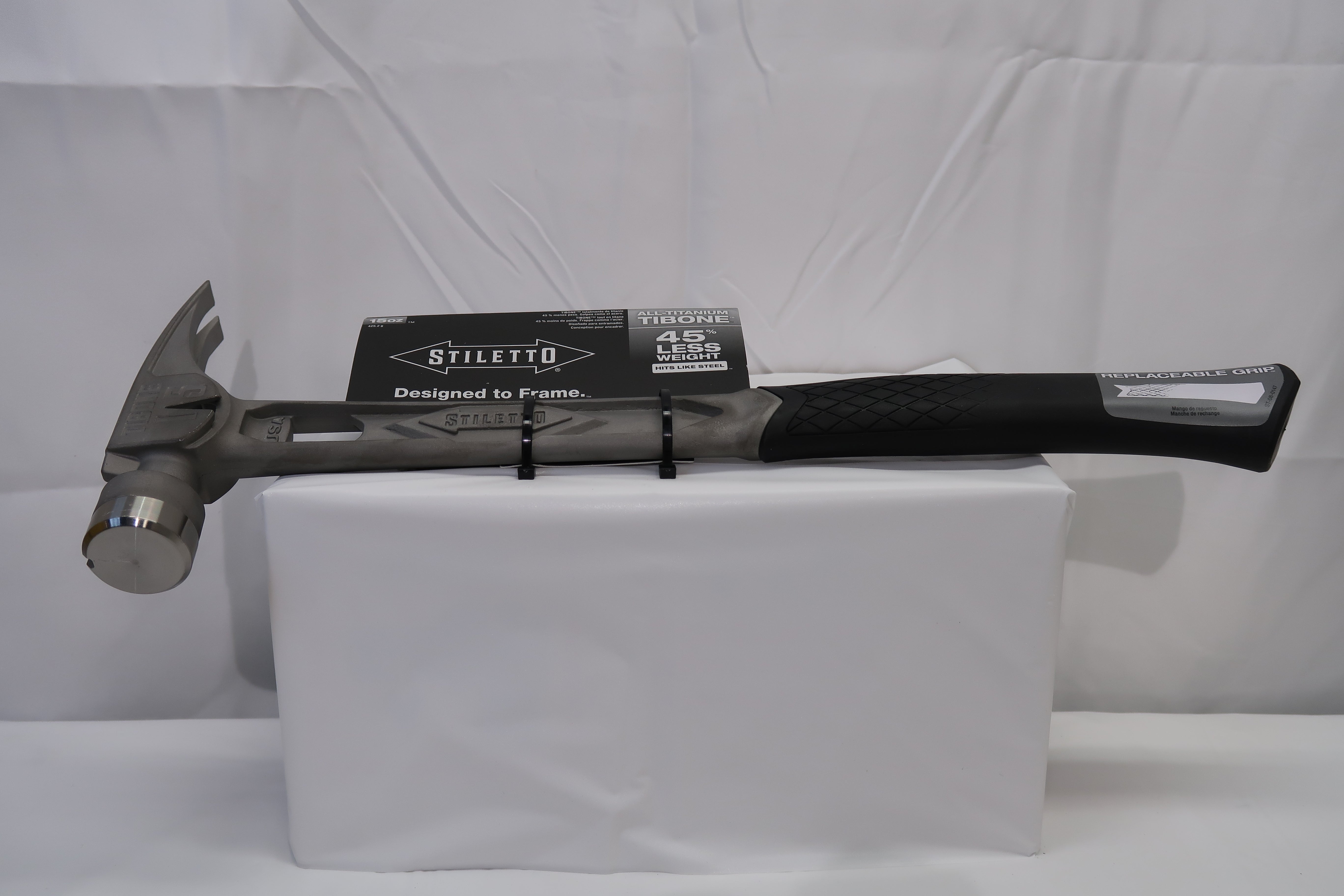 Stiletto TiB15SC 15oz Smooth Face Titanium Framing Hammer