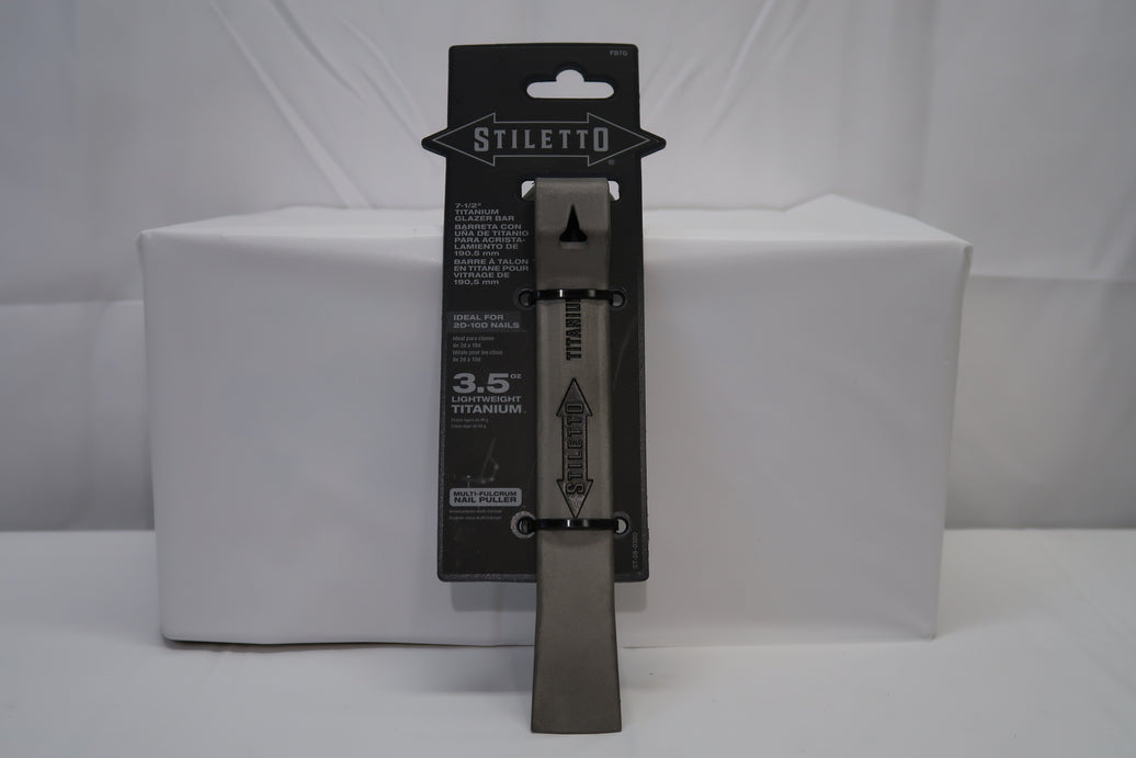 Stiletto FB7G 7-1/2" Titanium Glazer Bar