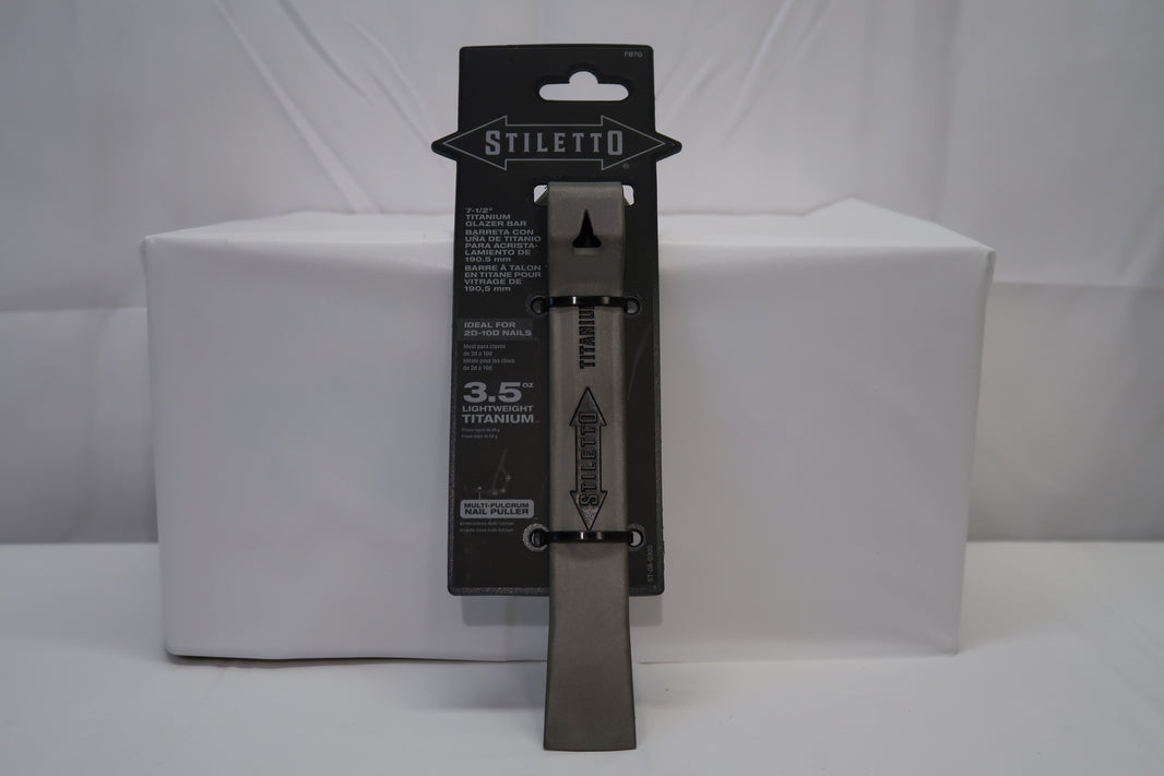 Stiletto FB7G 7-1/2" Titanium Glazer Bar