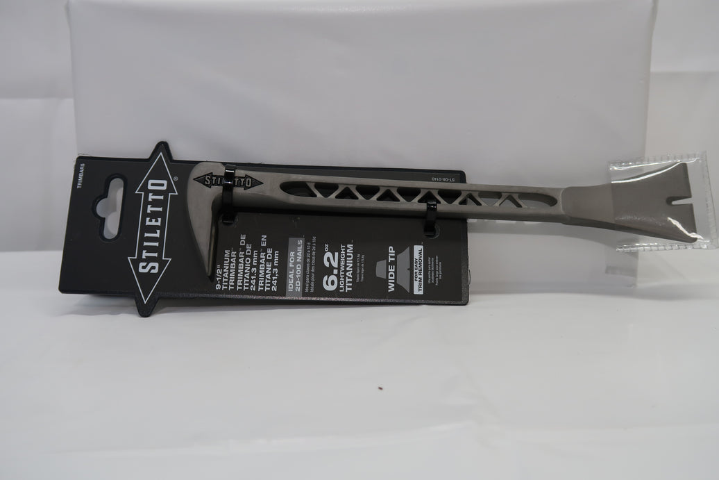 Stiletto TRIMBAR5 9-1/2" Titanium Trim Bar