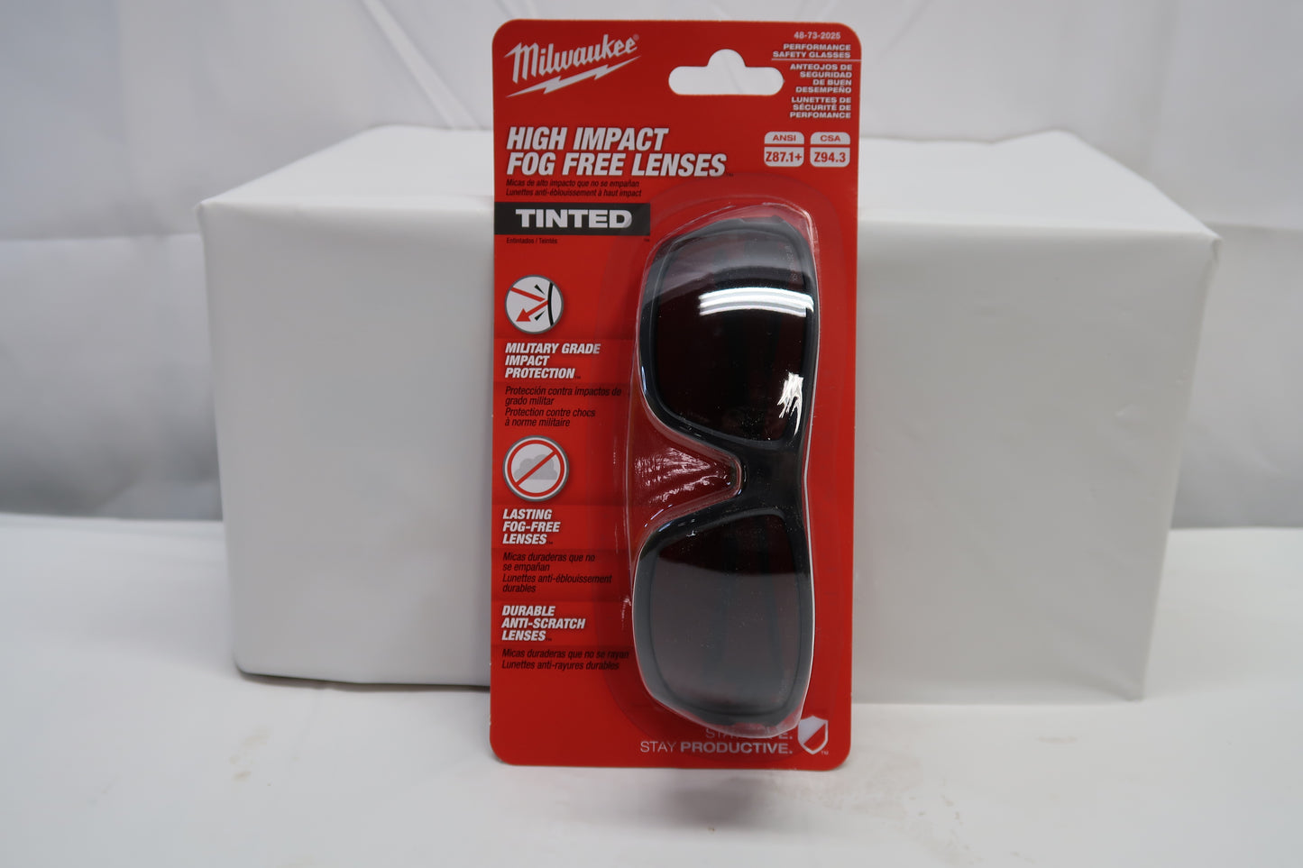 Milwaukee 48-73-2025 Tinted Performance Safety Glasses