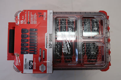 Milwaukee High-Torque 1/2" Impact & Socket Combo